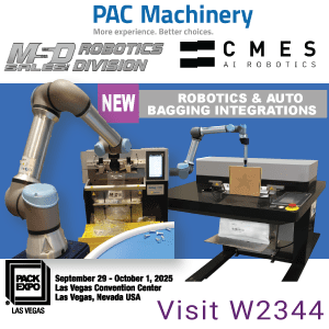 Smart Bagging +Collaborative Robotics on Display from PAC Machinery and Partners - PAC Machinery