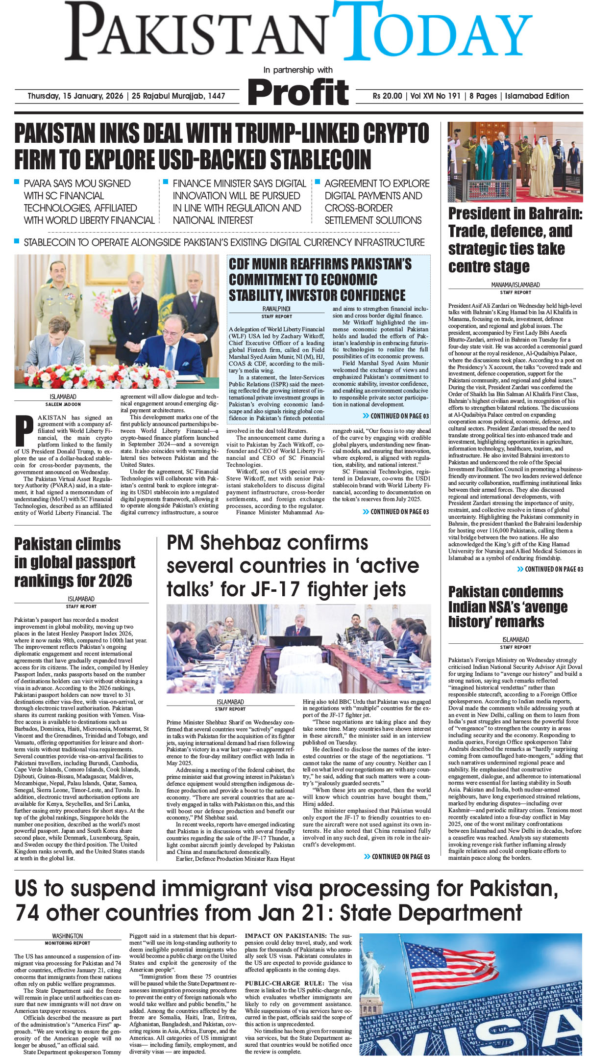 Epaper_26-1-15 ISB - Pakistan Today - Pakistan Today