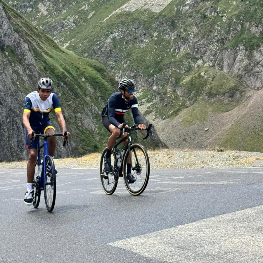 Jamal takes on the Tour de France | Palace for Life Foundation
