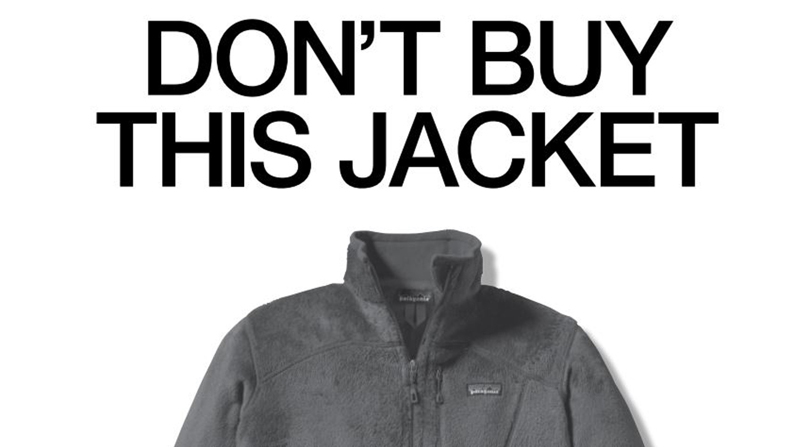 Don't Buy This Jacket | Patagonia FR