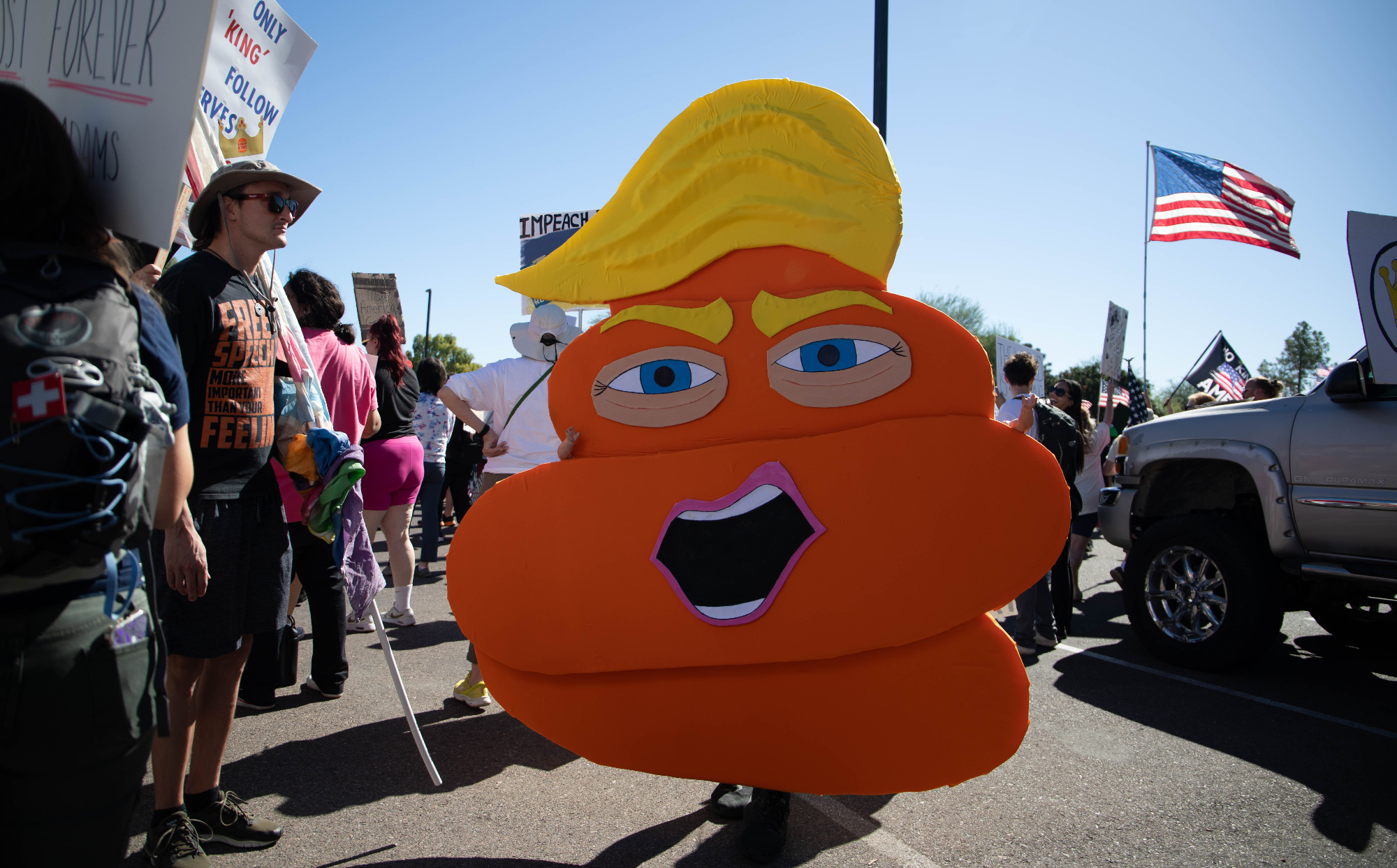 15 best signs at the Phoenix 'No Kings' protest at Arizona Capitol