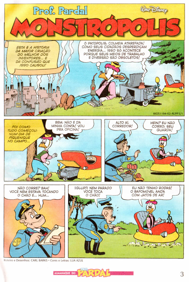 Prévia: Almanaque do Prof. Pardal nº 3 – Jan/12 — Portallos