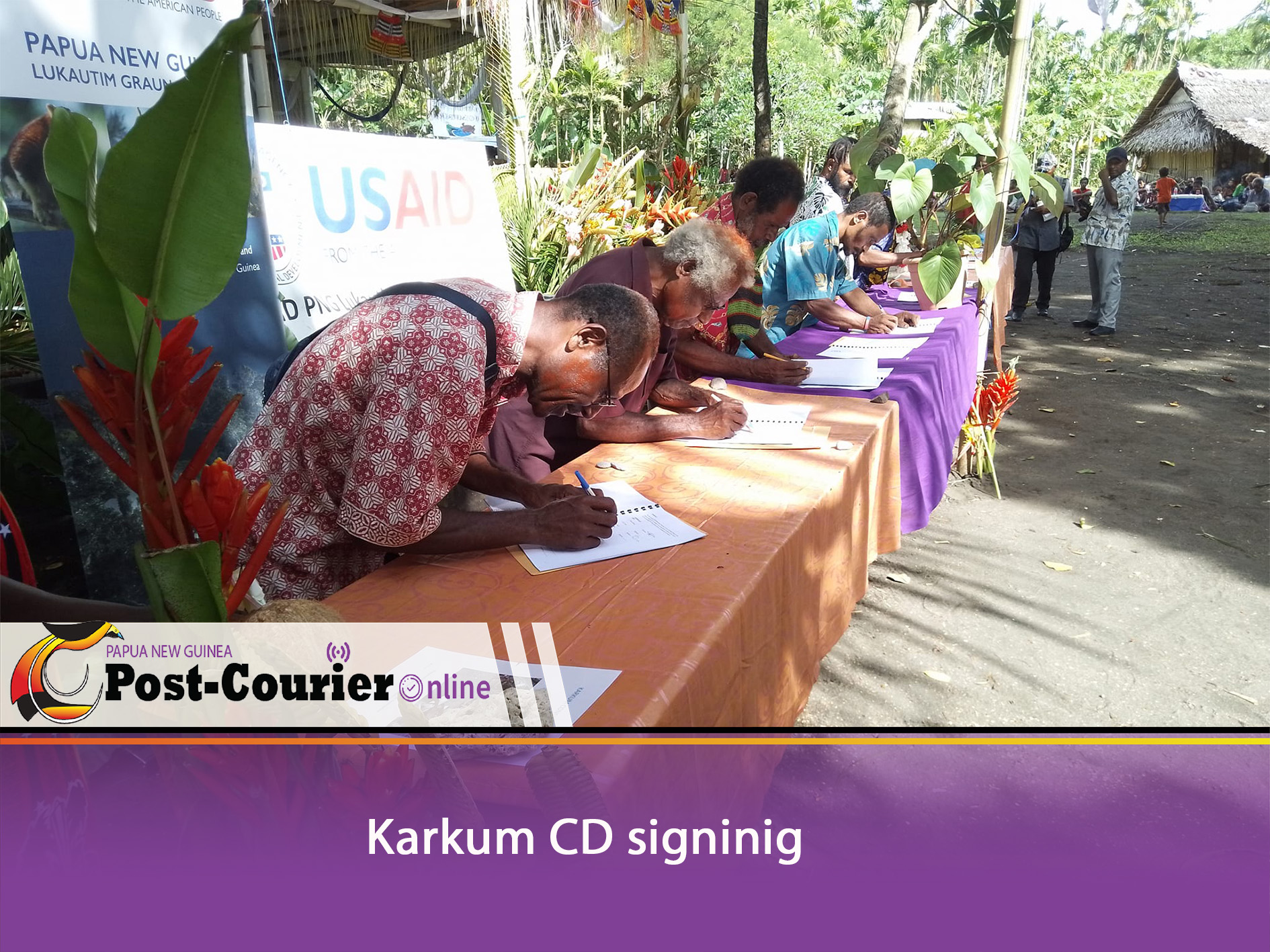 USAID supports Karkum clans to protect endangered Leatherback turtles, coastal communities, and preserve marine ecosystems - Post Courier