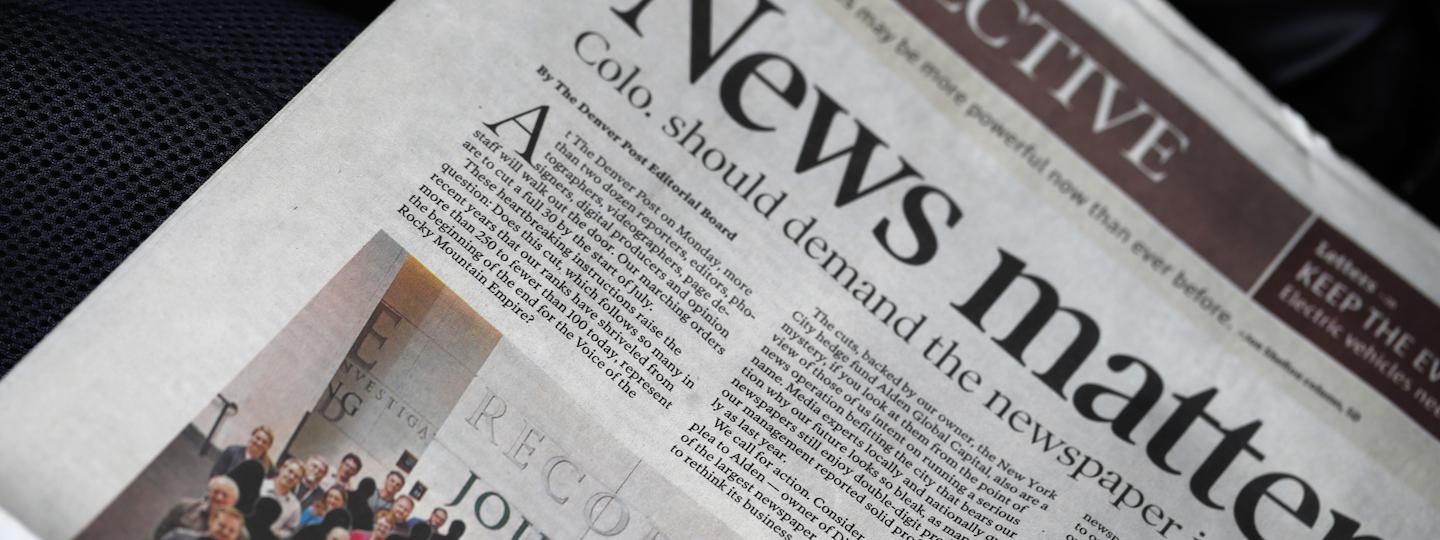 Censorship, workload drive 2 more senior editors from Denver's imploding newspaper - Poynter