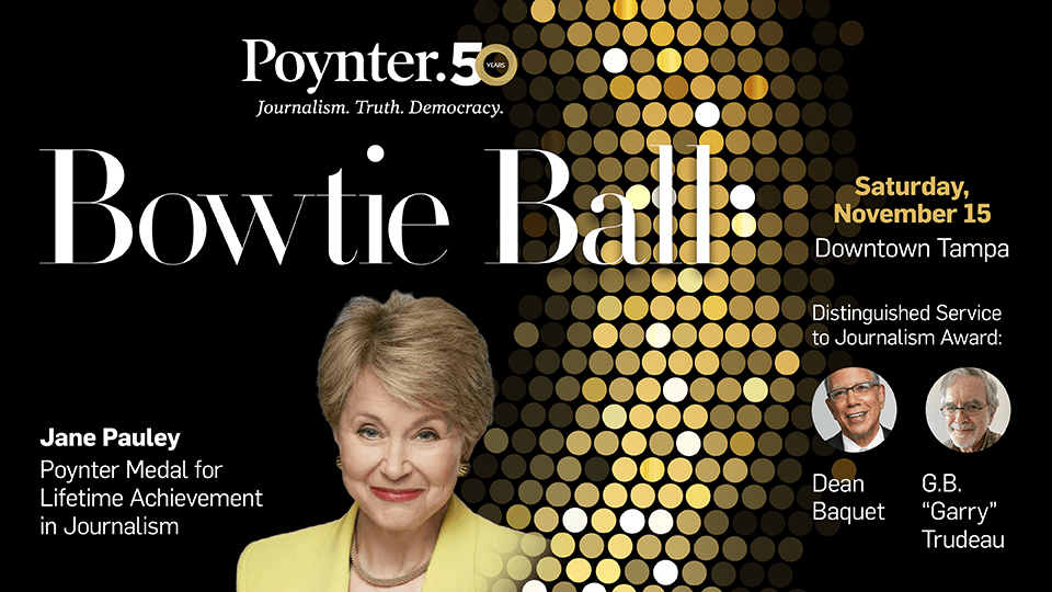 Jane Pauley of 'CBS Sunday Morning' to receive Poynter Medal for Lifetime Achievement in Journalism - Poynter