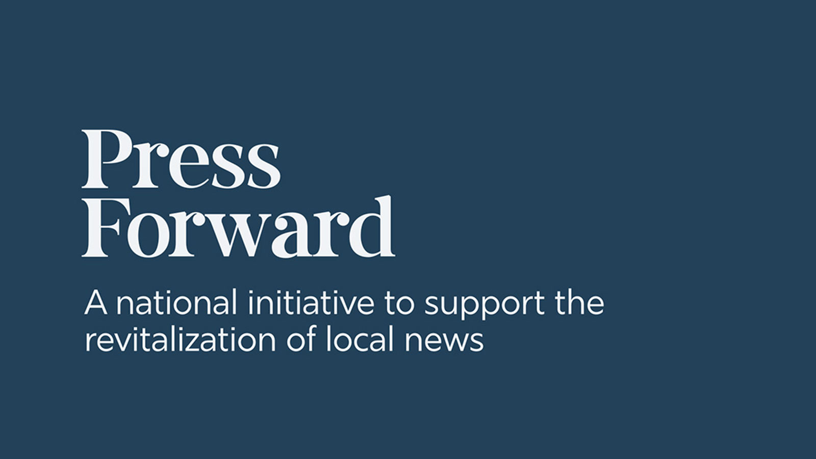 Press Forward cover