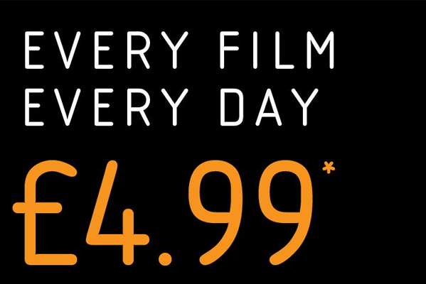 Vue Cinema - EVERY FILM, EVERY DAY ONLY £4.99* - Hull | Princes Quay