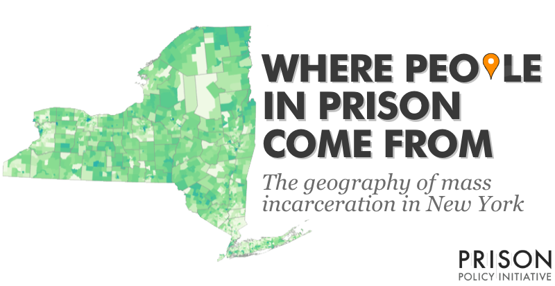 New data reveals where people in New York prisons come from | Prison Policy Initiative