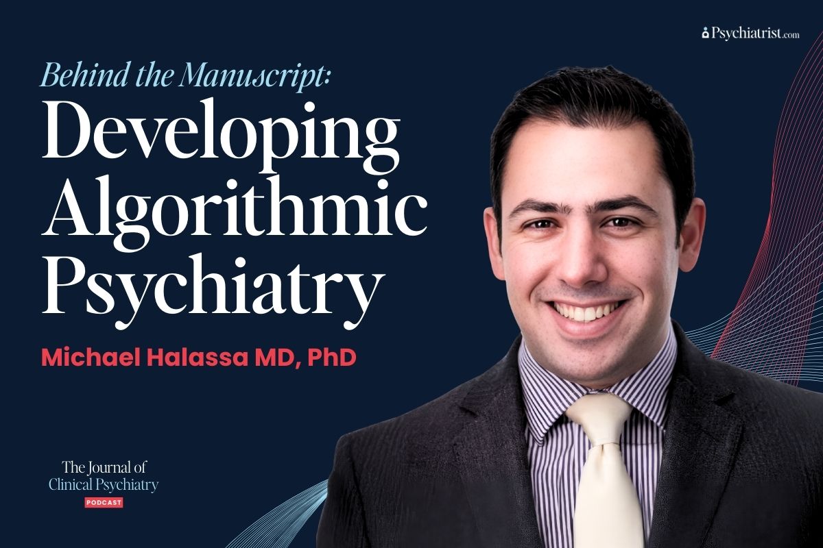 Behind the Manuscript: Developing Algorithmic Psychiatry with Michael Halassa MD, PhD