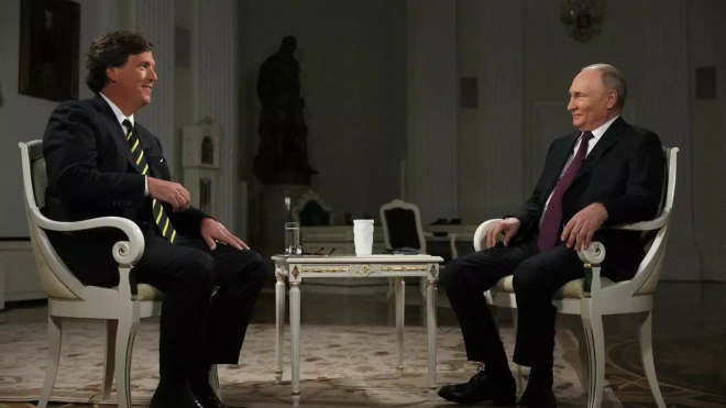 Putin se despacha con el periodista ultra amigo de Abascal: "La paz depende de Washington" | Público