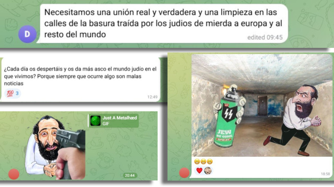 "Hay que quemarlos vivos": la apología nazi desborda los controles de Telegram en España | Público