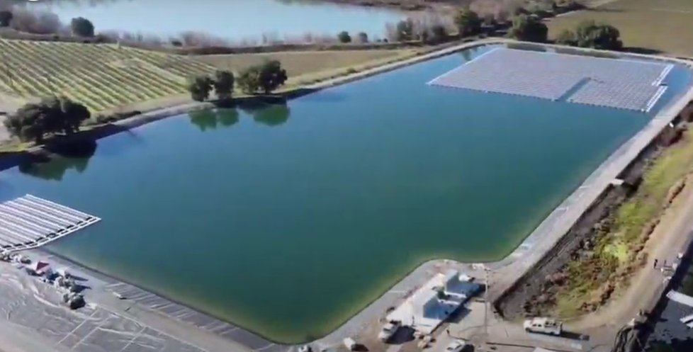 US' 'largest' floating solar farm completed in wine country - PV Tech