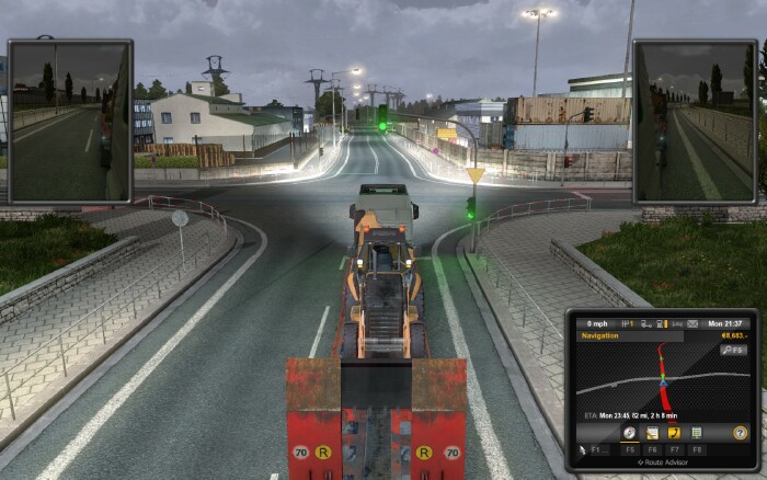 Guess which car is having the most fun in Euro Truck Simulator 2 - Quarter to Three