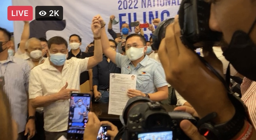 Bong Go backs out of VP race, runs for president instead