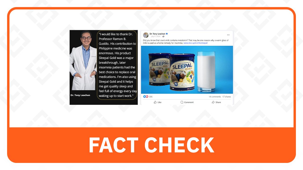 FACT CHECK: ‘Insomnia cure’ ad used fake quote and post of ex-COVID-19 task force adviser