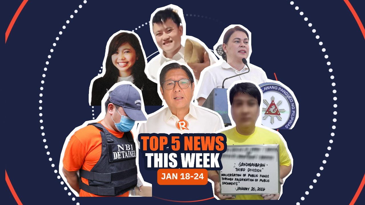 Top 5 News This Week: Frenchie Mae Cumpio, Sara Duterte, Bongbong Marcos, Weixiong Lin