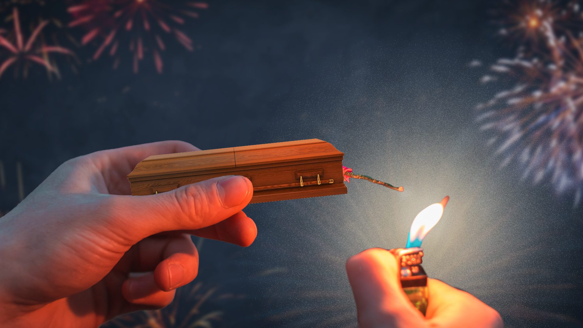 [Two Pronged] Brother insisted on having late aunt buried on New Year's Eve