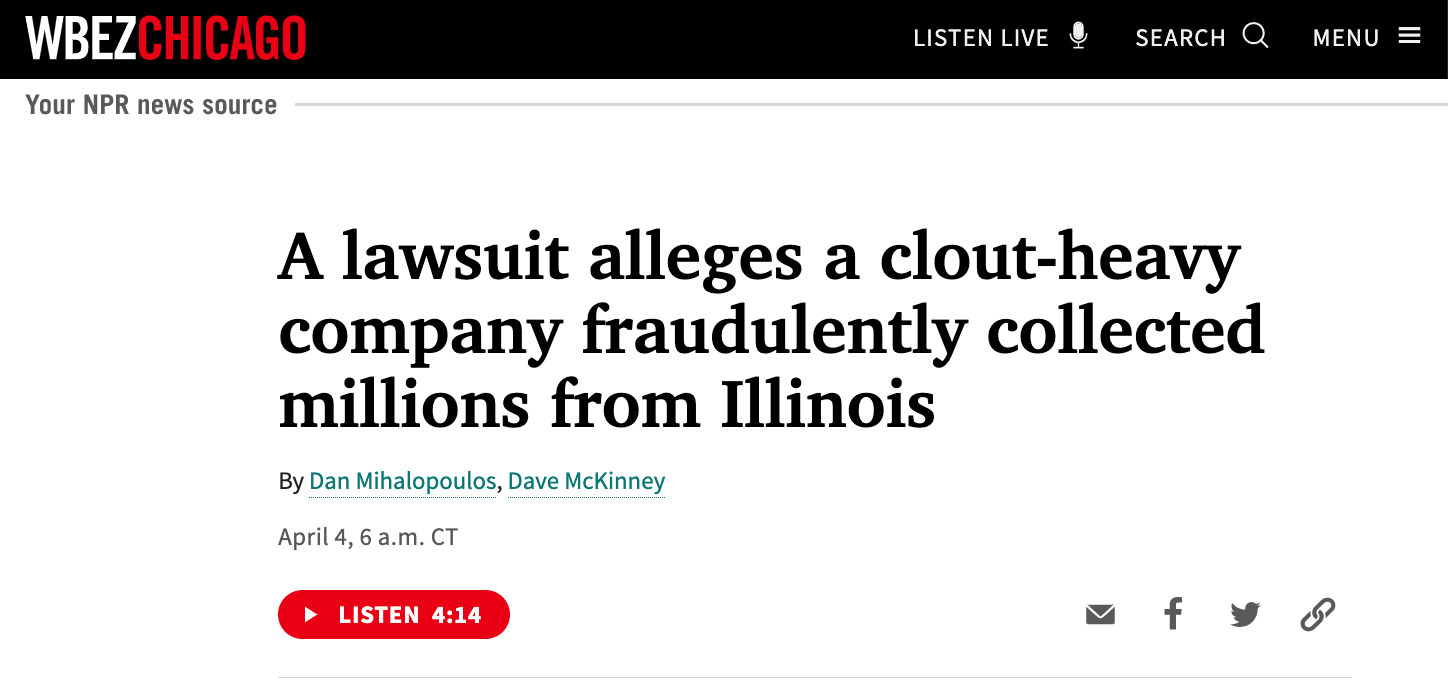 RCFP Q&A highlights findings of WBEZ investigation
