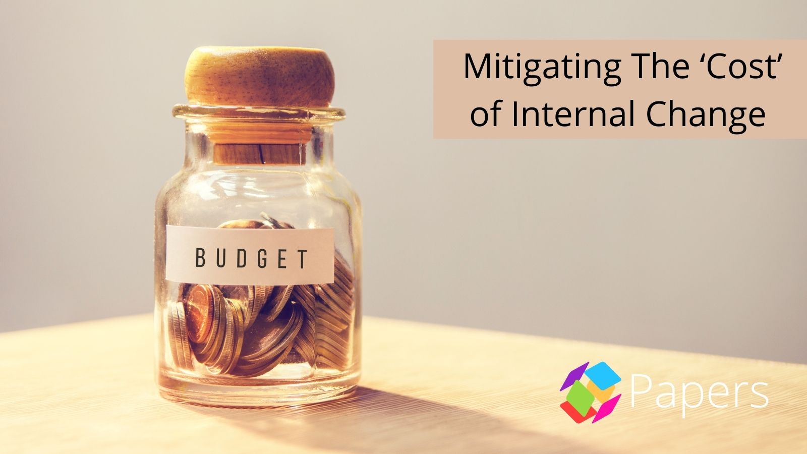 Mitigating The ‘Cost’ of Internal Change - Papers Enterprise - ReadCube