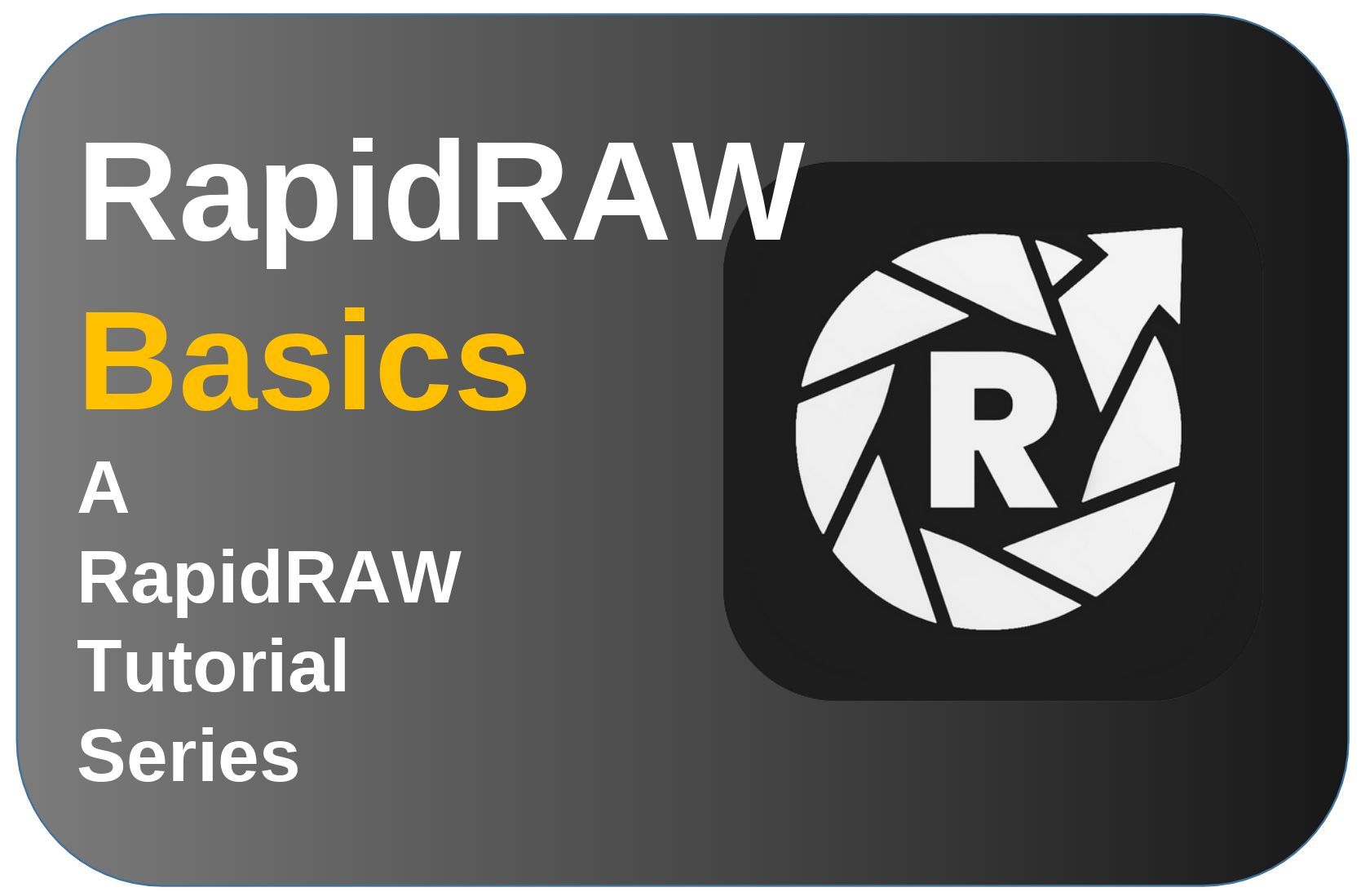 RapidRAW Basics - How to import and organize your photo files - RealLinuxUser.com