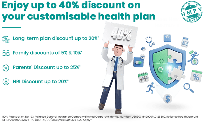Reliance Health Gain – ₹5 Cr Insurance, Day 1 Coverage & Unlimited Reinstatement