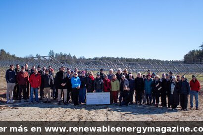 New Hampshire's largest community solar project under construction