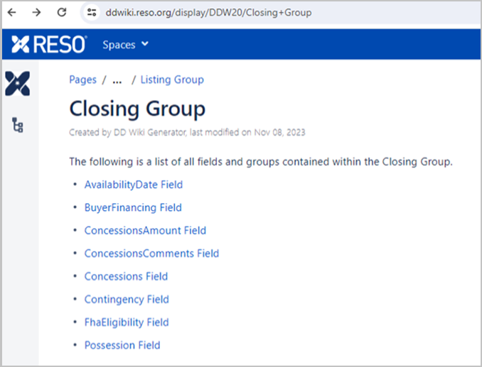 RESO Data Dictionary Concessions Fields: Guidance | RESO - Real Estate Standards Organization