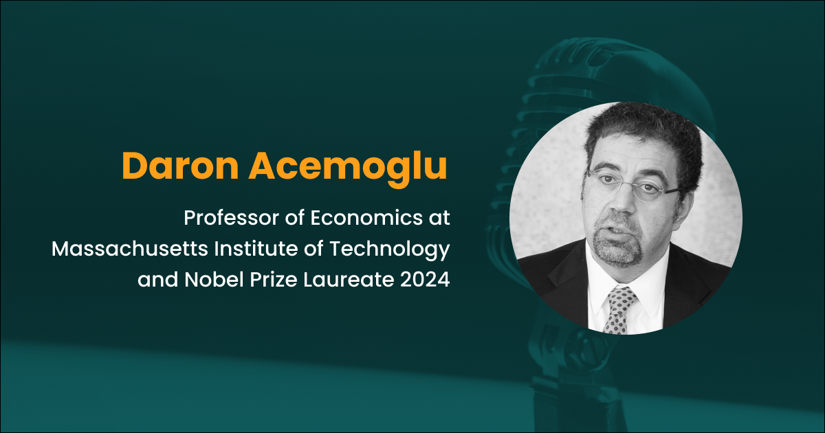 Handbook Talk with with Daron Acemoglu: Will AI replace jobs or improve them? – RFBerlin