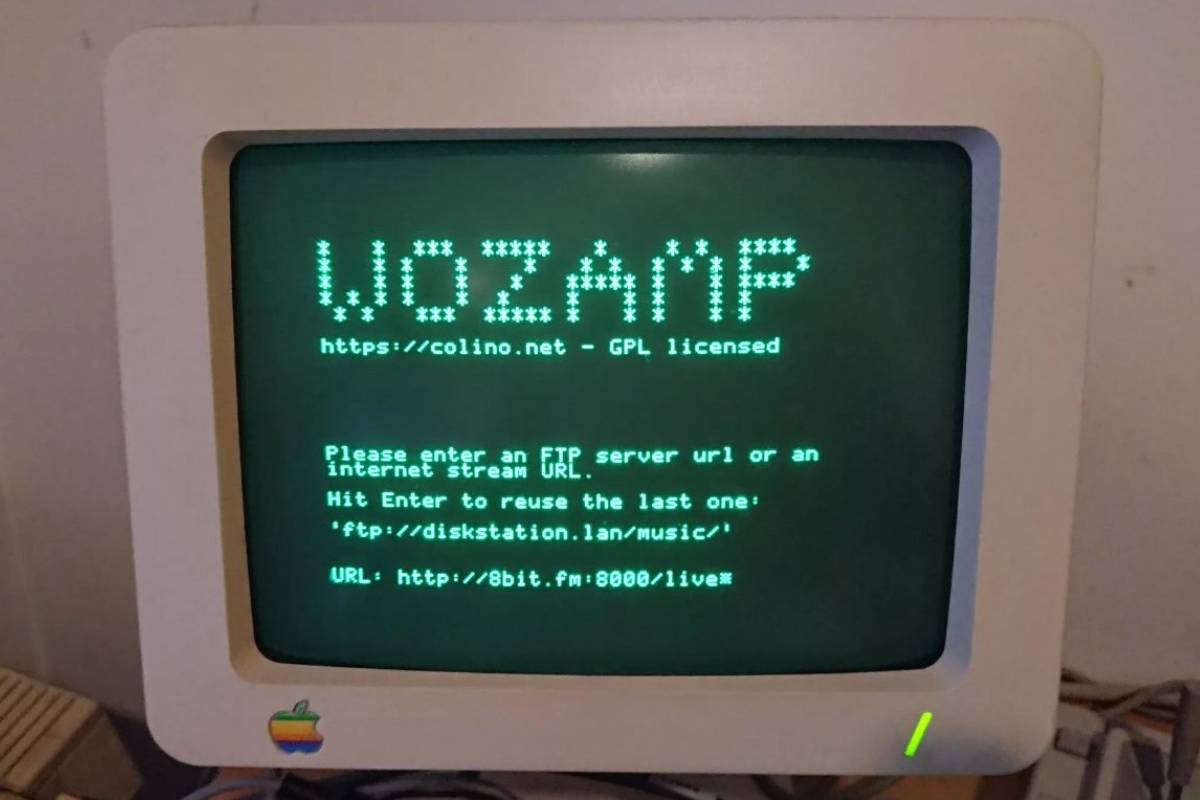 Transformez votre Apple II en juke-box avec Wozamp