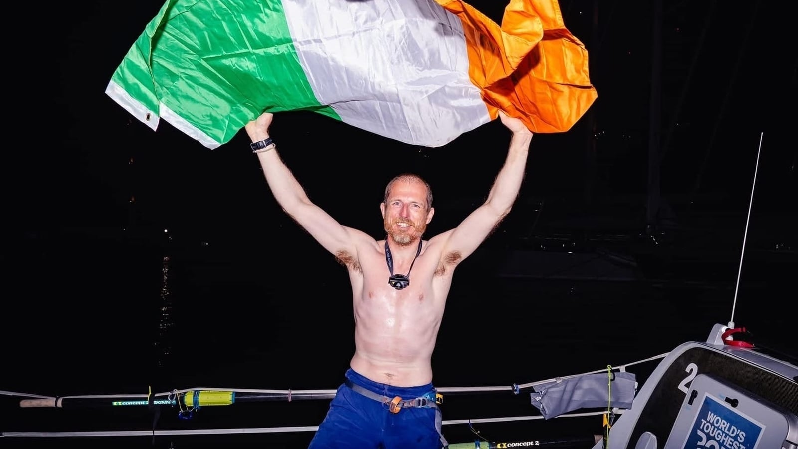 'Never rowed before' - Irish man wins cross-Atlantic race