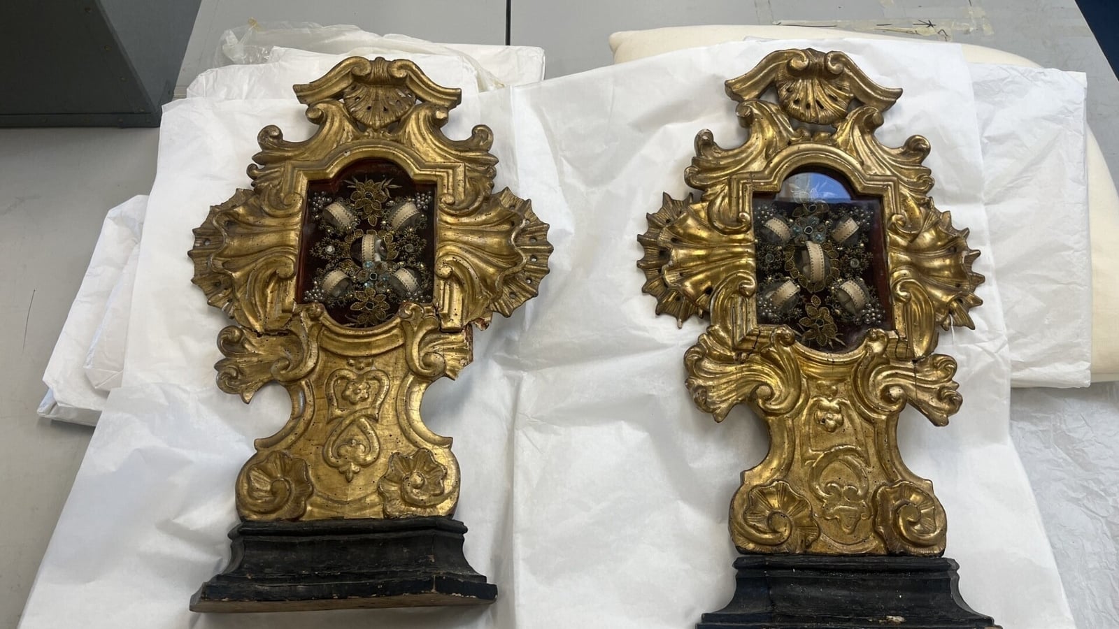 Stolen Czech reliquaries recovered in Ireland 30 years on