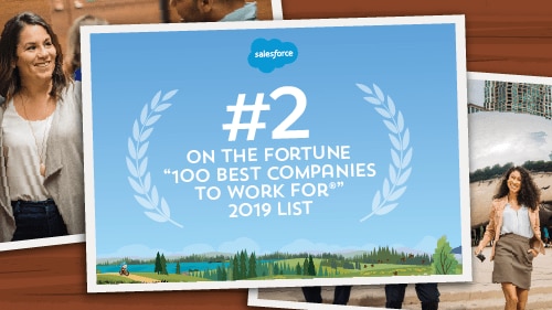Salesforce makes Fortune's annual list of 100 best places to work - Salesforce Blog