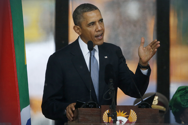 The real Obama story at Mandela's ceremony the U.S. media missed - Salon.com