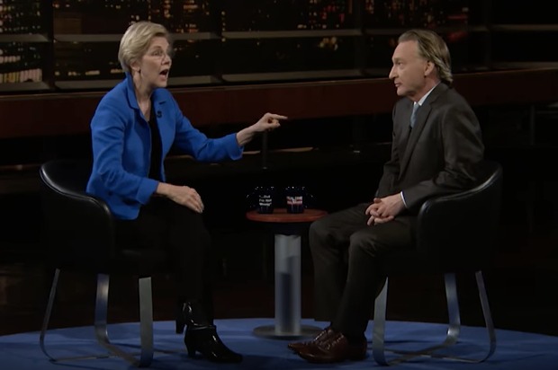 WATCH: Bill Maher calls Sen. Elizabeth Warren "Pocahontas" and she keeps talking - Salon.com