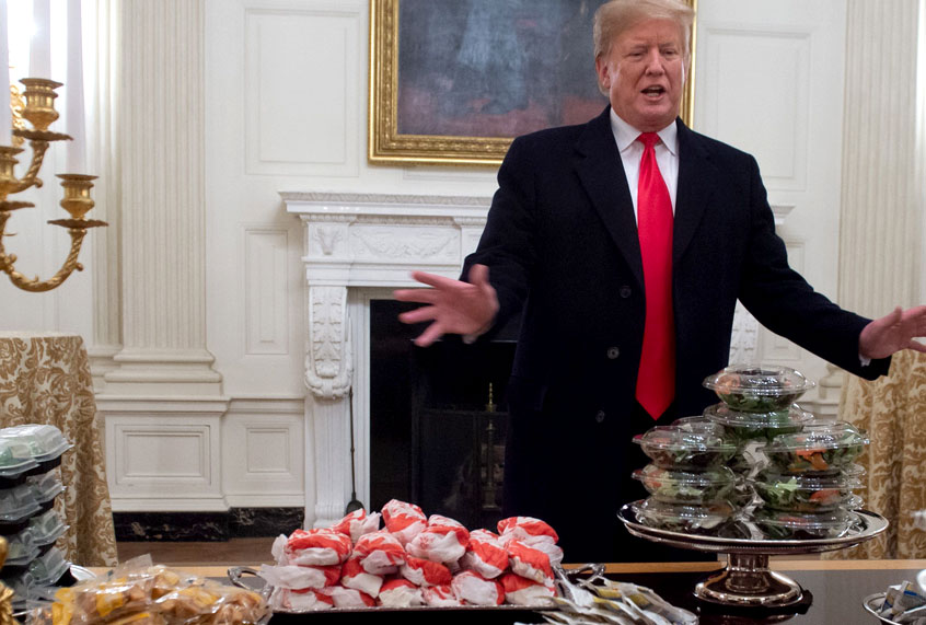 A majority of Clemson’s black football players opted out of Donald Trump’s fast food feast: report - Salon.com