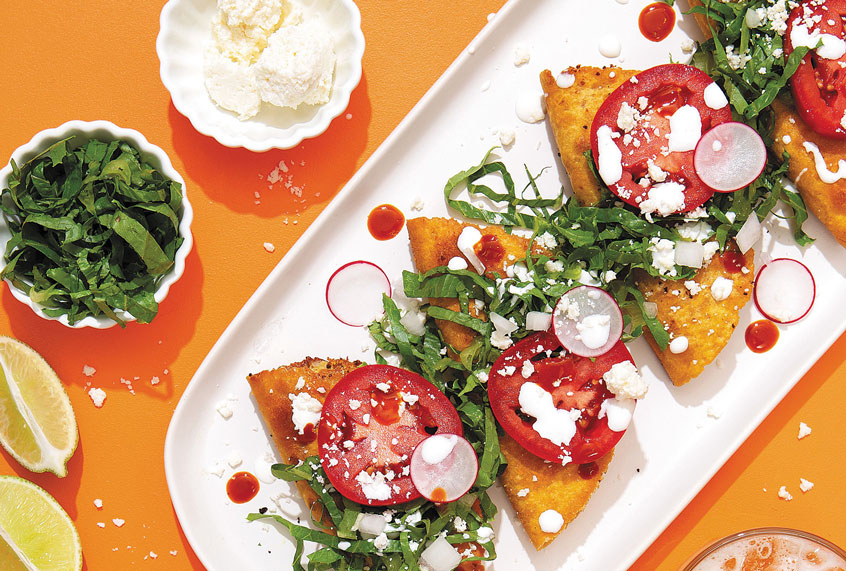 Serve these crunchy potato tacos from Esteban Castillo with a big pile of lettuce and queso Cotija - Salon.com