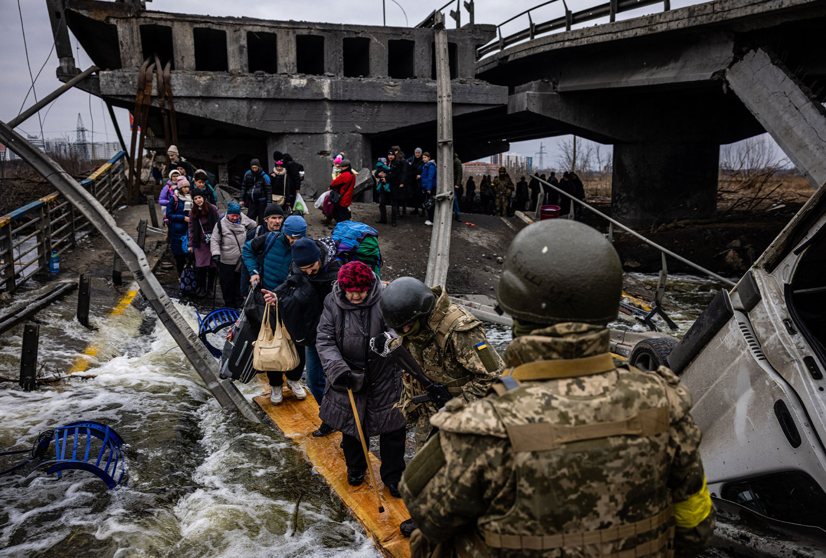 From Ukraine to the War on Terror: For nations who start wars, the refugees disappear - Salon.com