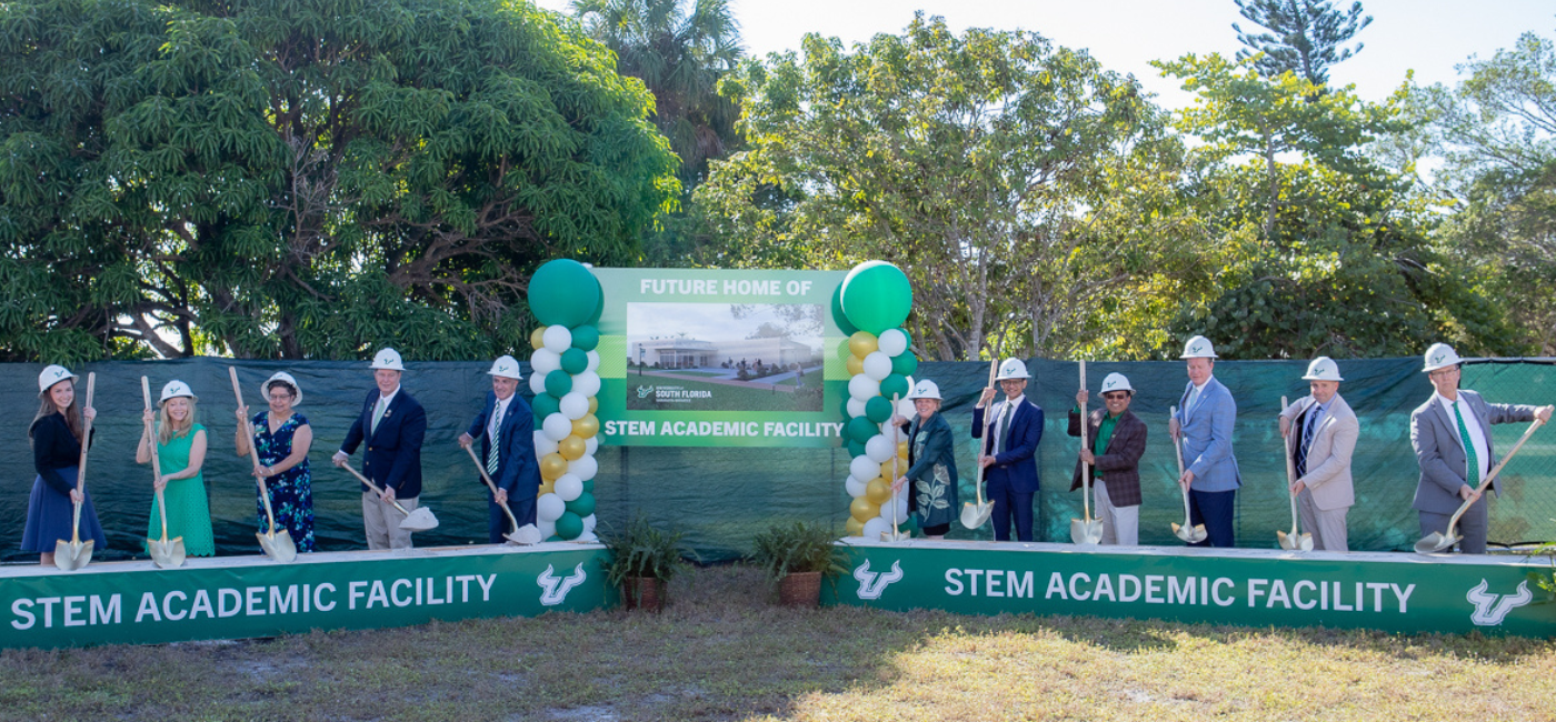 STEM academic facility groundbreaking begins a milestone campus project