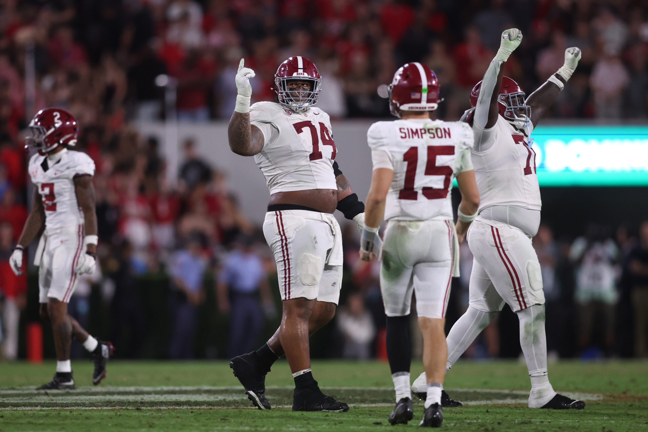Alabama star Kadyn Proctor lost weight after counsel from Tide players in NFL - Saturday Down South