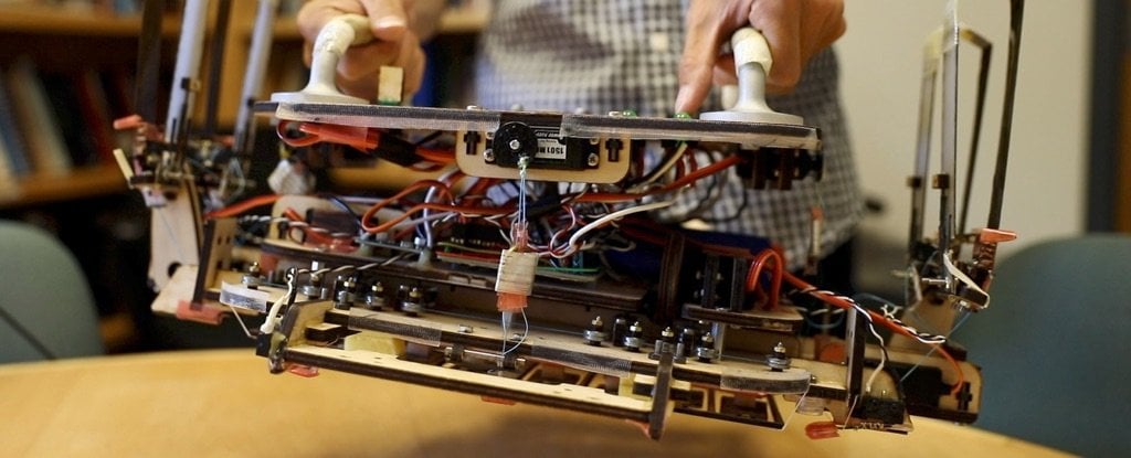 This Amazing Robot Can Grip Like a Gecko to Clean Up Space Junk : ScienceAlert