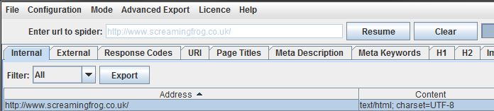 Screaming Frog SEO Spider Update – Version 2.10 - Screaming Frog