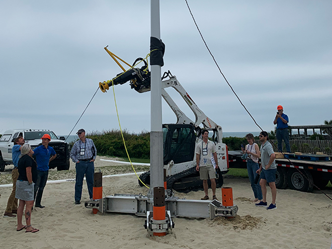 “Project Sentinel” Stations to Capture Landfalling Hurricane Data - S.C. Sea Grant Consortium