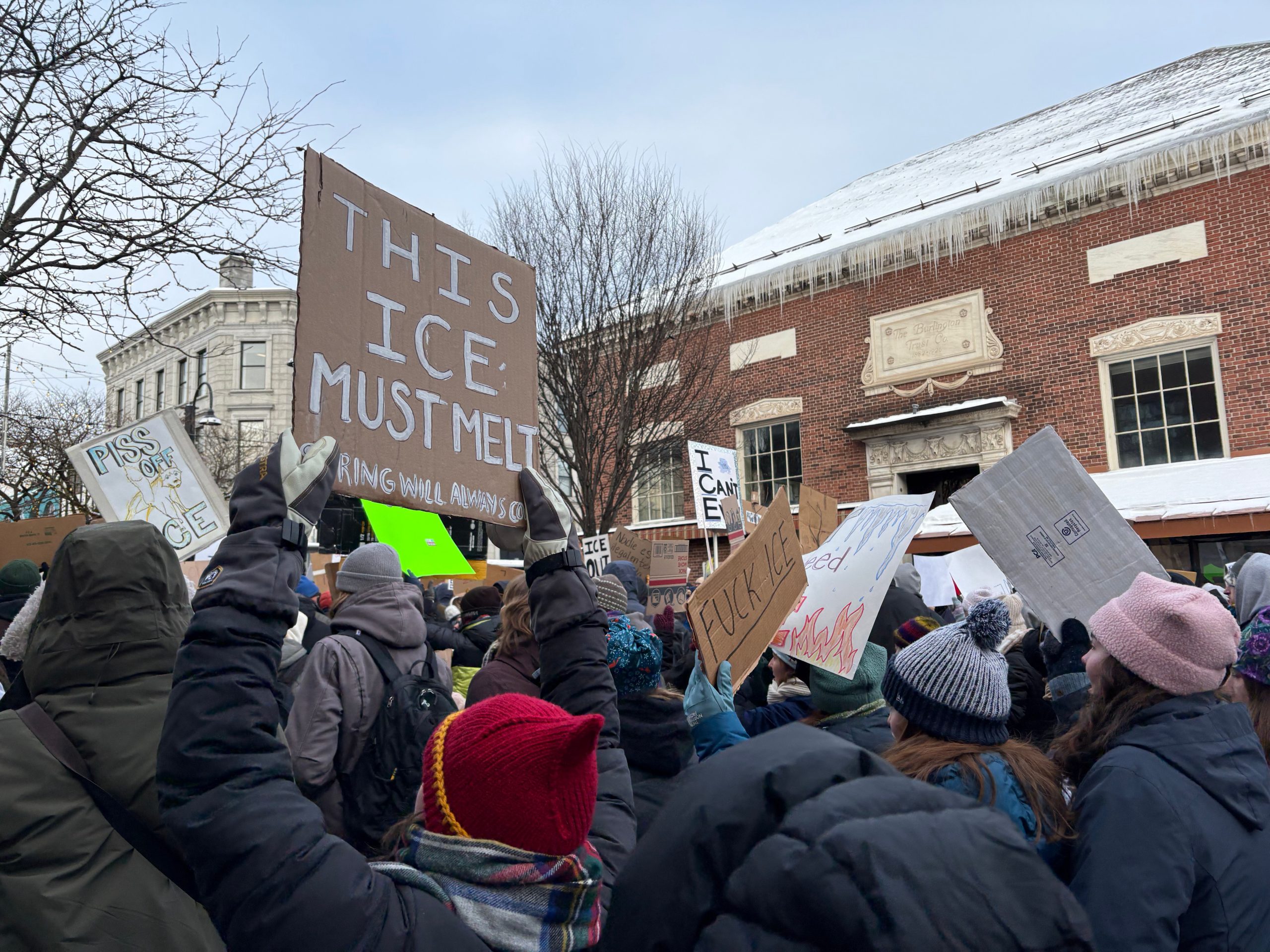 'ICE Out' Rally Draws Huge Crowd in Burlington | Seven Days