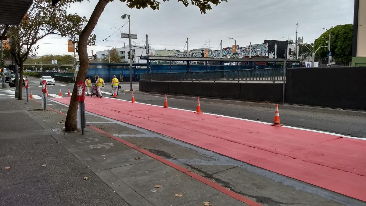 Transit and Safety Improvements on Geary Now Underway | SFMTA