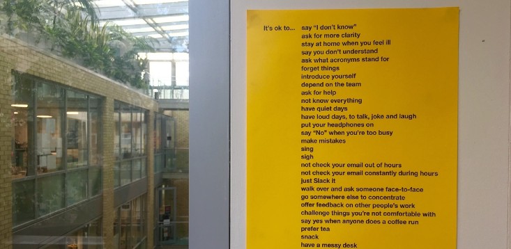 The story behind the "It's ok to ..." poster - SmartCompany