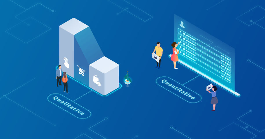 What’s the differences between qualitative and quantitative data?