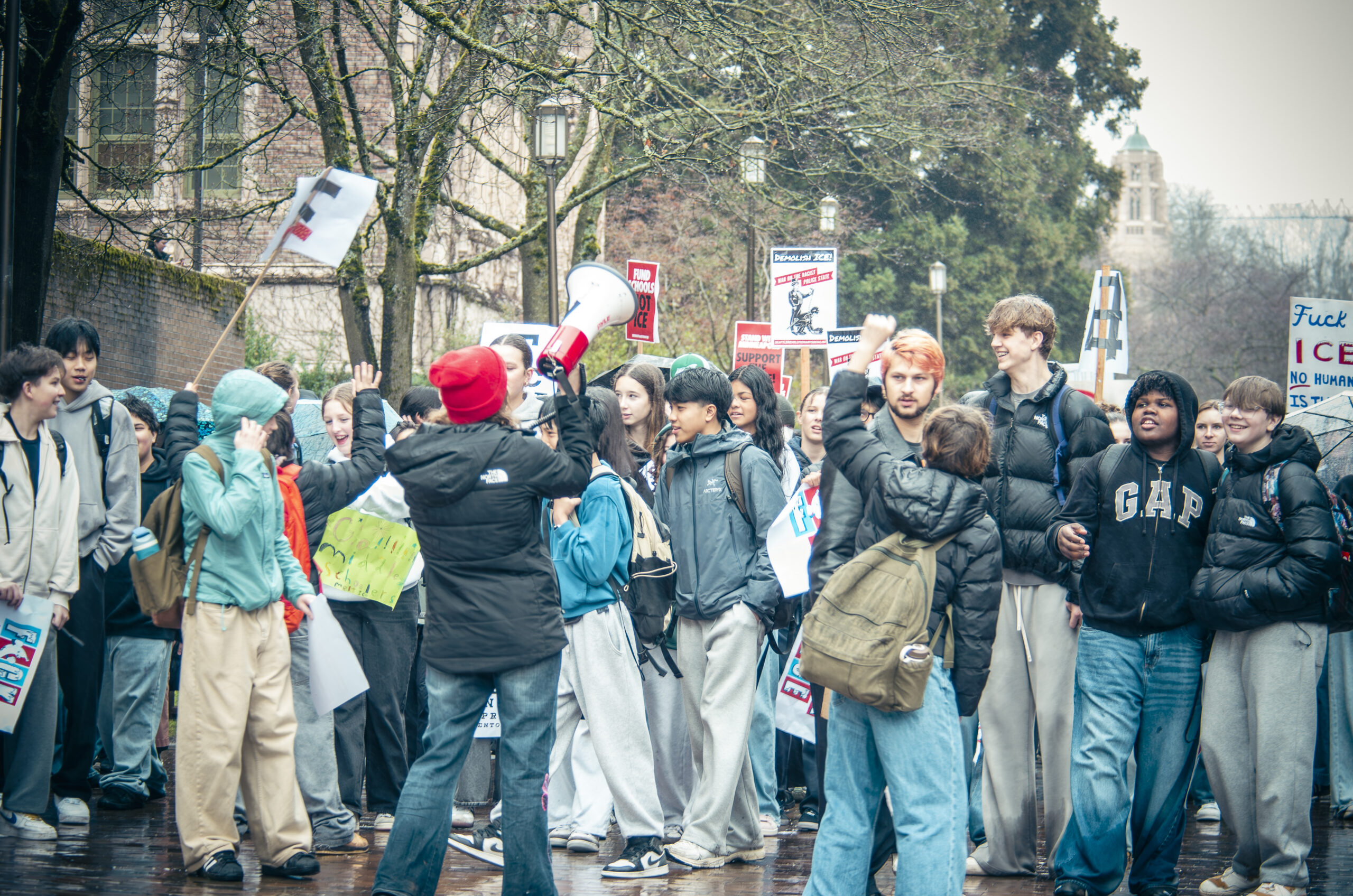 Seattle Students & Workers Walk Out Against ICE | Socialist Alternative