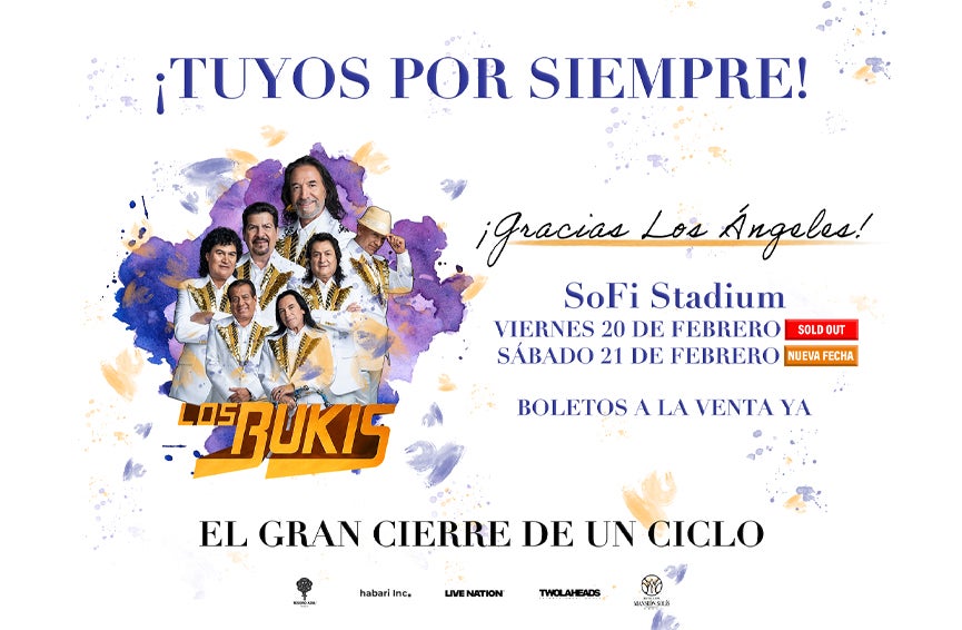 Los Bukis Announce Second Show at SoFi Stadium | SoFi Stadium