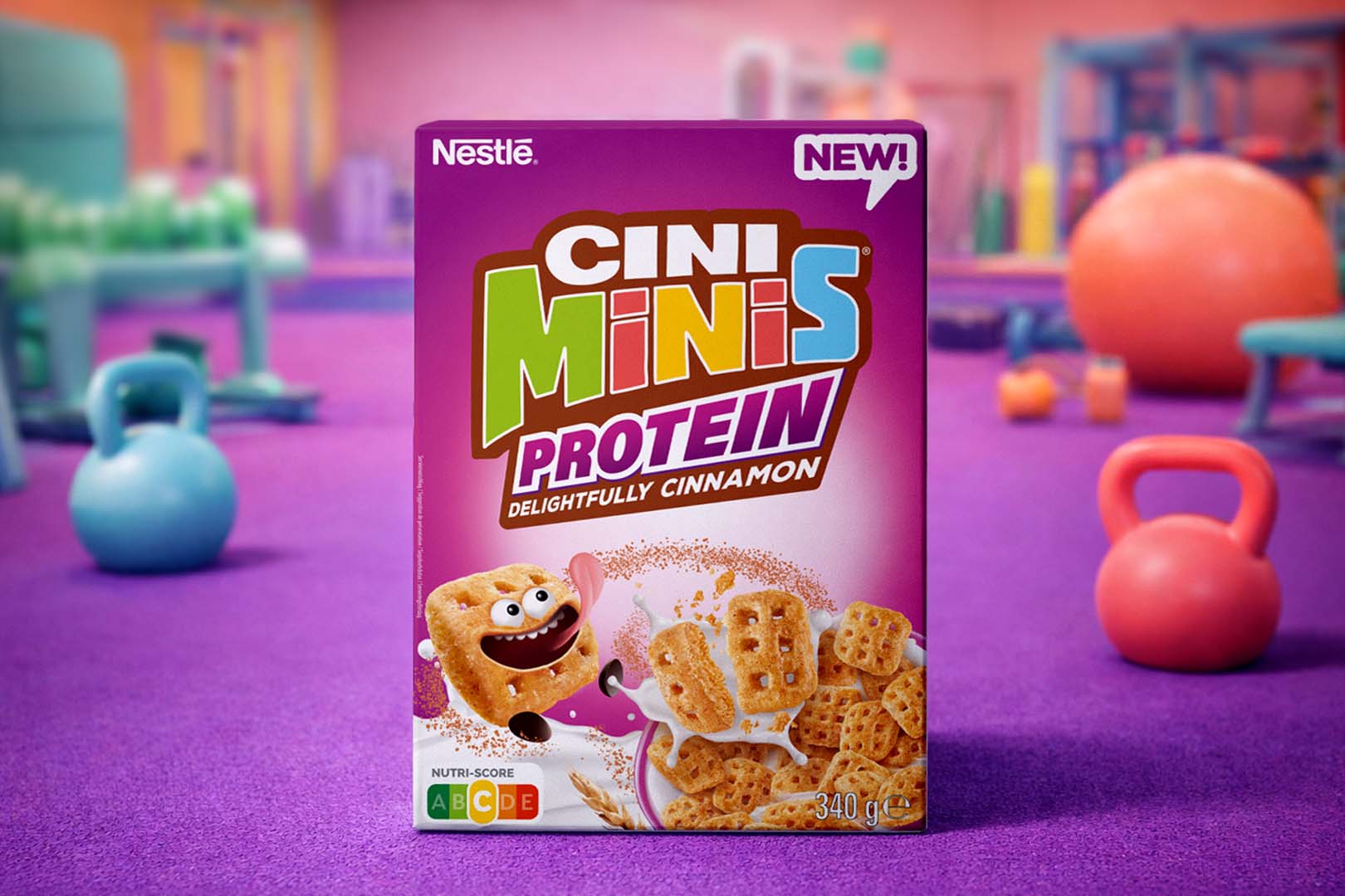 Cini Minis Protein by Nestlé boosts your breakfast with 4.5g protein