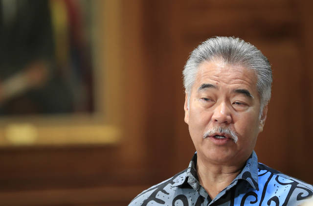 Gov. Ige signs emergency proclamation in advance of Lane’s arrival | Honolulu Star-Advertiser
